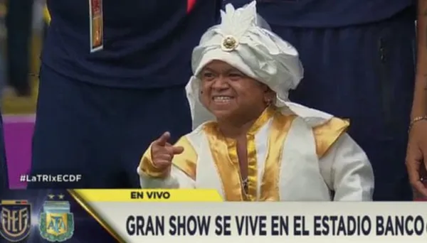El show de inicio para el partido entre Ecuador y Argentina, fue algo atípico y bastante cuestionado