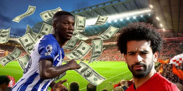 El sueldo que tendría Moisés Caicedo en el Liverpool, Salah gana 13 millones anuales
