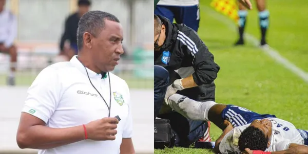 El técnico del Orense habló sobre la desafortunada jugada de Jackson Rodríguez