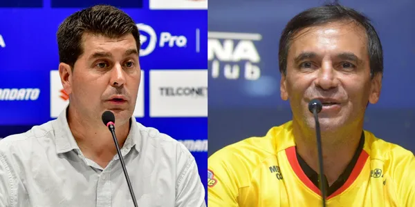 El técnico de Emelec le demostró al DT de Barcelona que no es el ideal para dirigir al ídolo