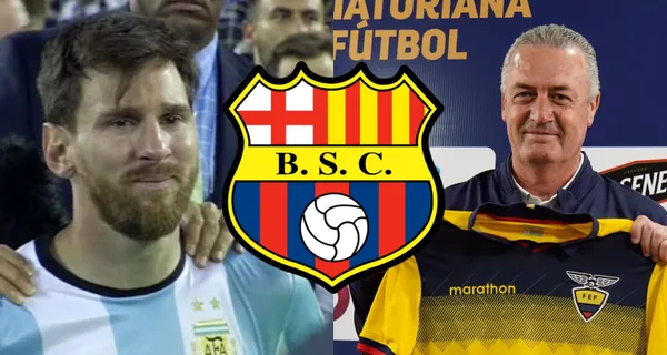 El técnico que podría llegar a Barcelona SC y fue quien hizo llorar a Lionel Messi