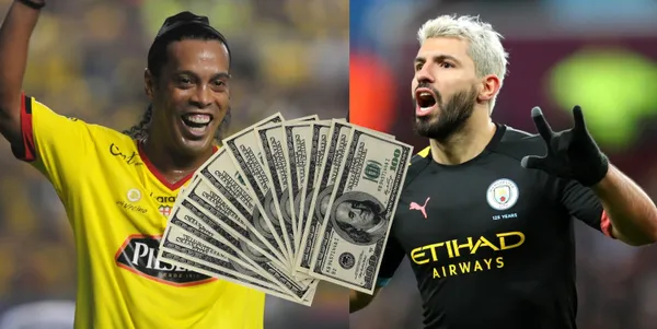 El valor que cobraría el Kun Agüero por jugar la Noche Amarilla con Barcelona SC