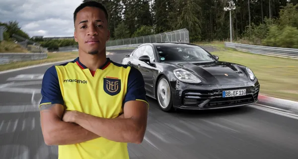 El vehículo de lujo que maneja Byron Castillo en México para ir a los entrenamientos