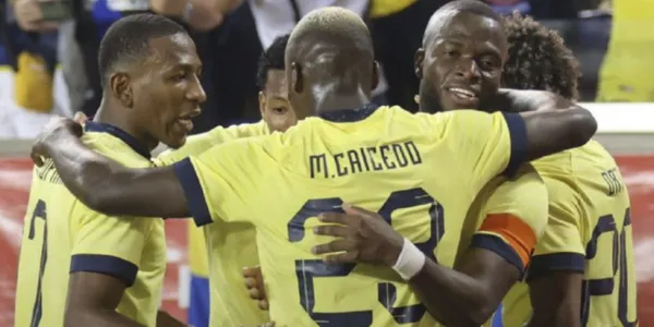 El vergonzoso acto al final del partido de Ecuador