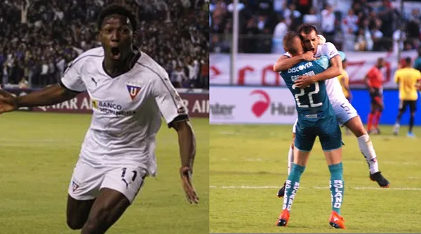 El volante ecuatoriano está en México y se las ingenió para ver el cotejo que la U mantuvo el invicto