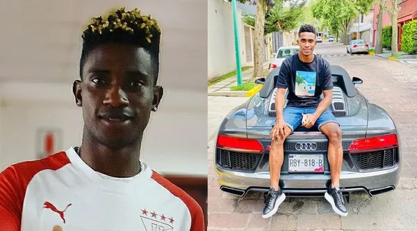 El volante ecuatoriano sorprendió en sus redes sociales por el auto que conduce en México