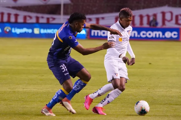 El volante de LDU prefirió dar camiseta para virar la página y olvidar lo sucedido