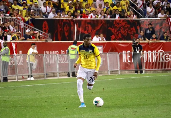 El volante salió en reemplazo de Leonardo Campana minutos antes de terminar el juego