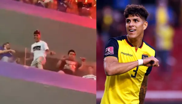 El zaguero central estuvo en el estadio Capwell y causó furor entre los aficionados