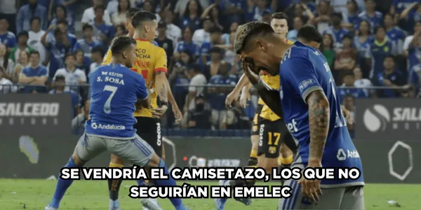 Emelec atraviesa un mal momento y se le escapan 2 jugadores