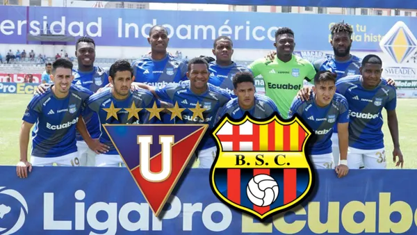 Emelec-Barcelona SC-Liga de Quito / Foto: API