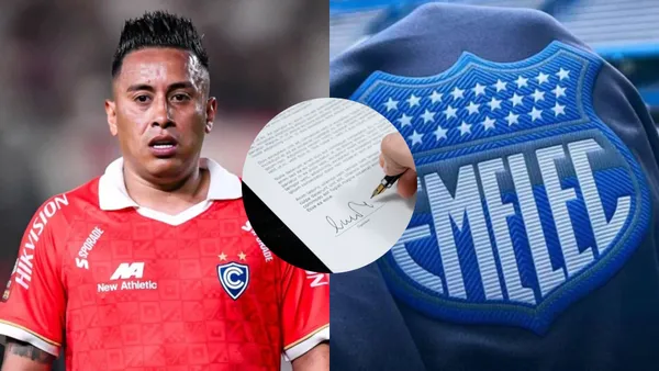 Emelec-Christian Cueva / Foto: BeSoccer