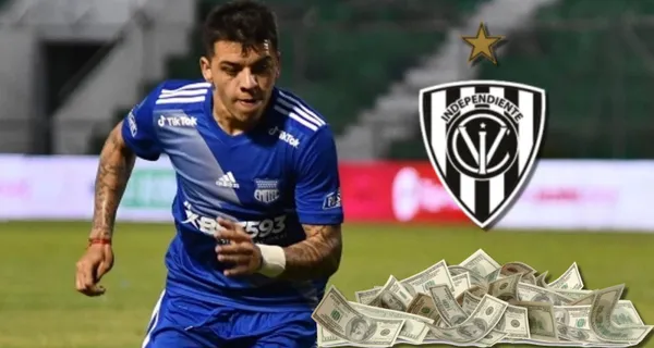 Emelec deberá hacer números para comprar a Diego García, porque Independiente del Valle está tras sus pasos