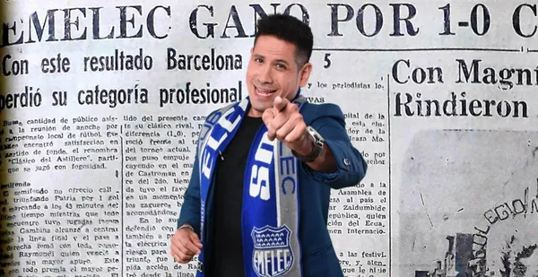 Emelec descendió a Barcelona a la segunda categoría.