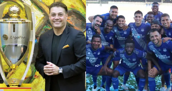 Emelec disputará el campeonato ante Independiente del Valle, pero Alfaro Moreno resaltó que más se está hablando de Barcelona SC