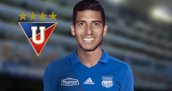 Emelec está empatando de manera momentánea ante Liga de Quito en el estadio Rodrigo Paz y José Francisco Cevallos anotó uno de los goles que no lo pudo celebrar