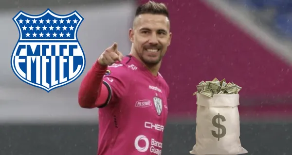 Emelec estuvo sondeando a Jonatan Bauman al igual que Barcelona SC. El delantero era el reemplazo de Facundo Barceló