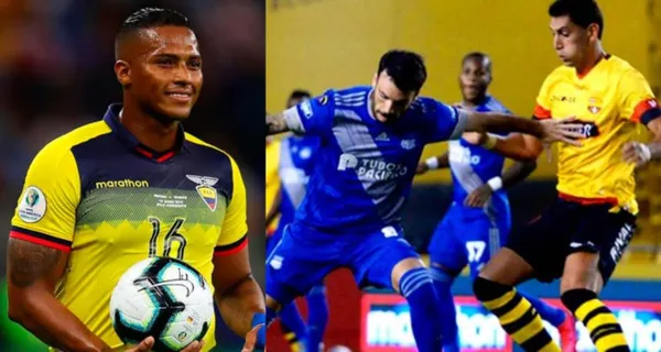 Emelec logró ganar un partido complicado contra Barcelona SC y Antonio Valencia estuvo al tanto de lo sucedido luego del triunfo del Bombillo en el estadio Capwell que los pelea a ser primeros