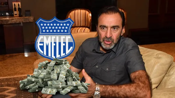 Emelec-Nassib Neme / Foto: El Universo