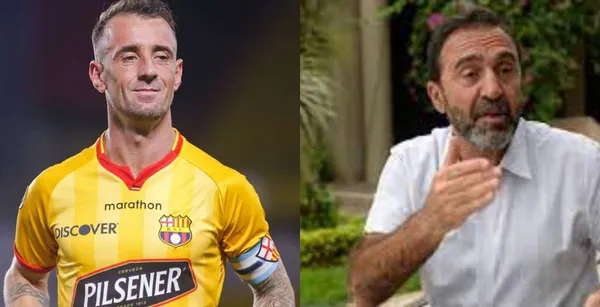 Emelec recibe un mensaje de Damián Díaz