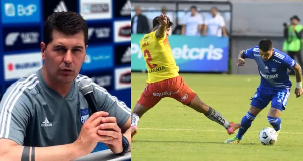Emelec se llevó un empate del estadio de Aucas pero un jugador defraudó al entrenador Ismael Rescalvo