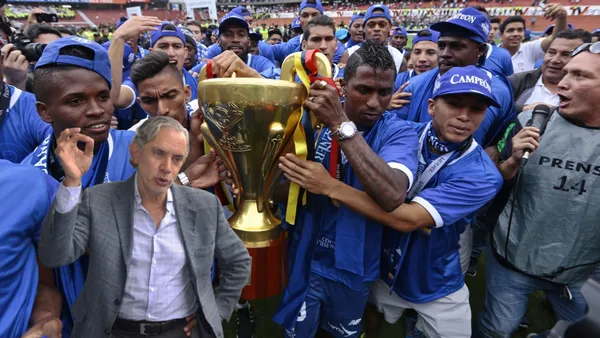Emelec Tricampeón en 2015 y Pileggi / Foto de: El Futbolero Ecuador