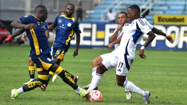 Emelec vs Delfín / Foto tomada de: API