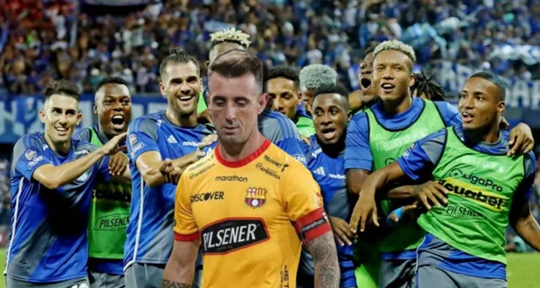 Emelec y Damián Díaz / Foto: API