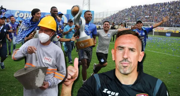 Emelec y Franck Ribéry / Foto: El Universo