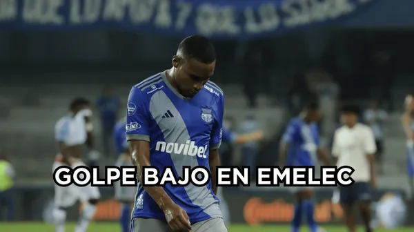 Emelec y una pésima noticia que recibió, a horas del Clásico del Astillero.