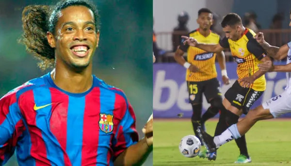 Emmanuel Martínez derrochó buen fútbol contra Guayaquil City, incluso hizo una jugada a lo Ronaldinho