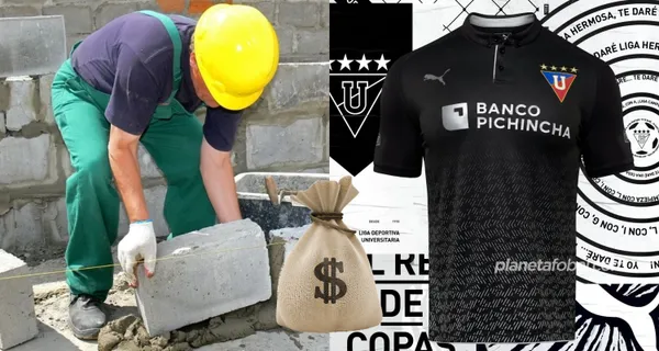 Empezó desde abajo en el área de la construcción y por su talento en el fútbol le dio un giro a su vida. En Liga de Quito gana un salario alto
