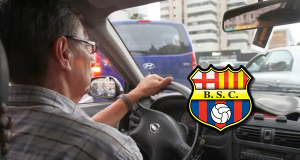 En Barcelona SC alcanzó la gloria con un título nacional, actualmente hace recorridos con su buseta