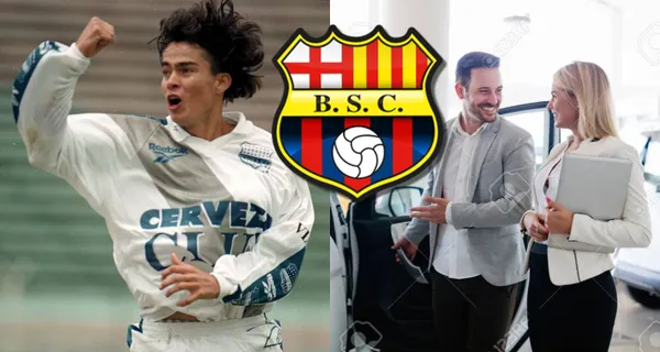 En Barcelona SC la rompe y además logró hacer más goles que Iván Kaviedes, ahora tiene una nueva faceta promocionando carros