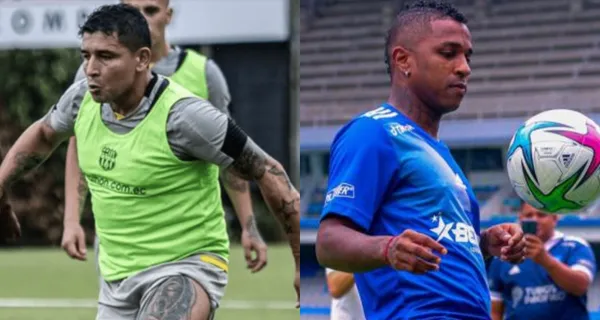 En Barcelona SC se cuestionó el regreso de Mario Pineida por su peso, mientras que así luce Miller Bolaños en Emelec