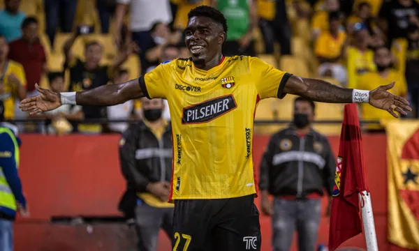 En Barcelona SC siguen molestos por la expulsión absurda de Michael Carcelén en el partido contra Deportivo Cuenca