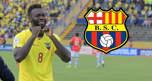 En Barcelona SC tienen la ilusión de ver a Felipe Caicedo puesto la amarilla y esto dijo sobre eso