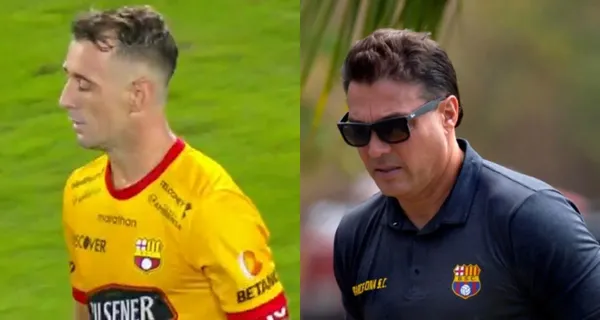 En Barcelona SC ya decidieron lo que pasará con Damián Díaz