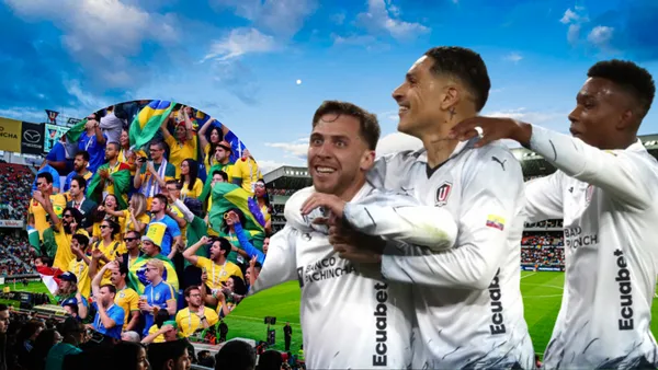 En Brasil hablaron de Liga de Quito y el escudo que usará