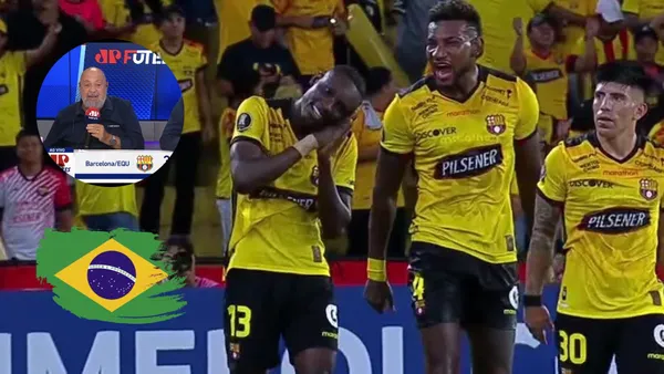 En Brasil quedaron impresionados con el juego de Barcelona SC