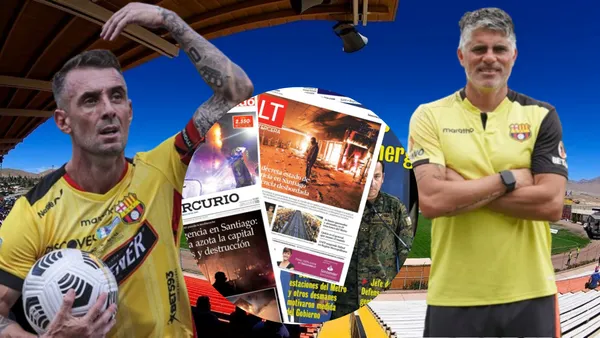 EN Chile ya se preparan para el duelo contra Barcelona SC (Foto tomada de: Cobresal/Primicias/CNN)