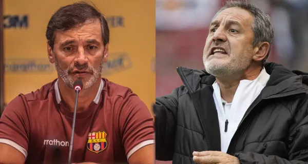 En el partido entre Liga de Quito e Independiente del Valle se evidenció el trabajo que viene realizando el DT del 'Rey de Copas'