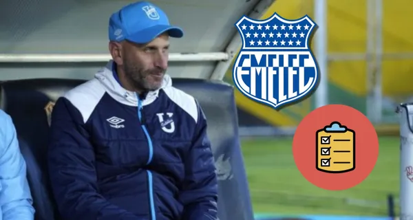 En Emelec quieren hacer oficial lo más pronto posible la incorporación de Rondelli como su nuevo entrenador porque ya hay jugadores amarrados