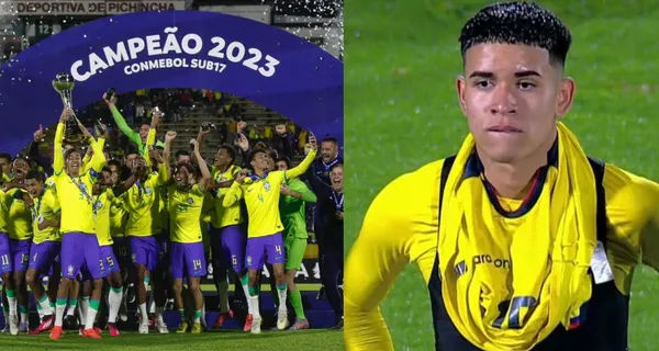 En la imagen se puede ver como le quitaron la posibilidad de ser campeón a Ecuador