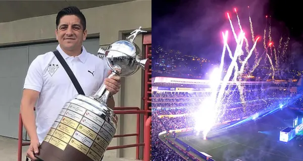 En la presentación de Liga de Quito en la Noche Blanca Manso fue el más aplaudido