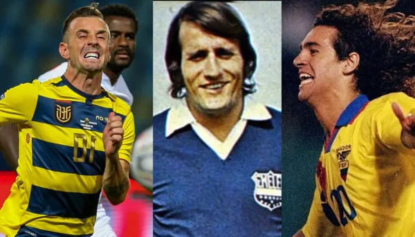 En la Tri hubo varios nacionalizados, pero sin duda unos marcaron la historia del fútbol ecuatoriano