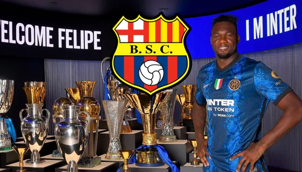 En las últimas horas, se supo que Felipe Caicedo podría jugar en Barcelona SC