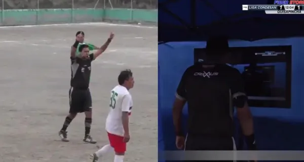 En las últimas horas, se viralizó un video de una liga barrial donde utilizaron un VAR casero