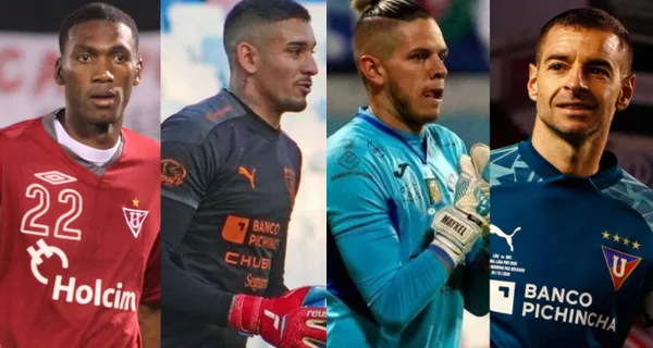 En Liga de Quito hablan de los jugadores que tienen un pie fuera y ante la cantidad de porteros que hay, solamente se quedarán con dos. Mira de quiénes se trata