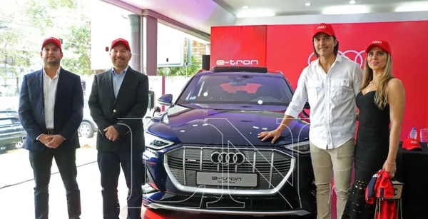 En Paraguay tenía un AUDI, en Ecuador tiene otro